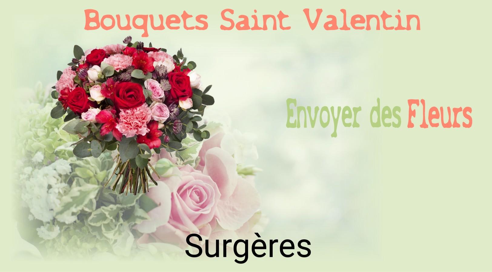 Roses de Saint-Valentin livrées à Surgères